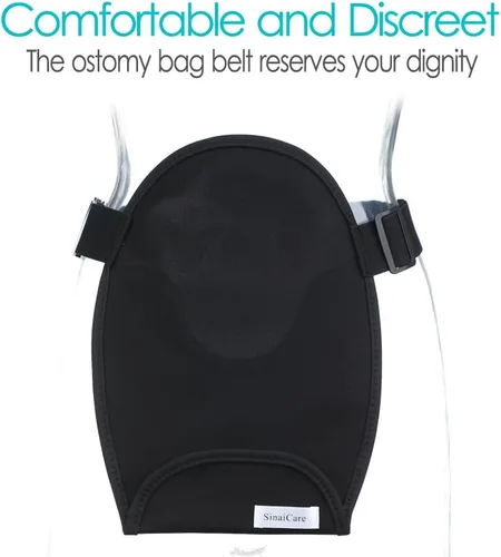 Vista 5 de Funda para bolsa de ostomía, impermeable, funda para bolsa de colostomía, cinturón de ostomía, lavable, cubierta de ducha, ileostomía, suministros