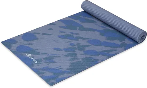 Vista 21 de Gaiam - Alfombrilla de yoga, 6 mm, extra gruesa, antideslizante, de primera calidad, para todo tipo de yoga, pilates y ejercicios en el suelo