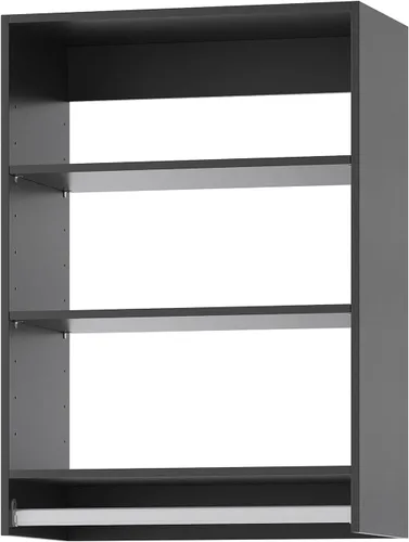 Vista 8 de Unidad Colgante Doble Mediana para Closet, Sistema Modular de Closet, Organizador de Sistema de Closet de Madera con Almacenamiento para Walk-in