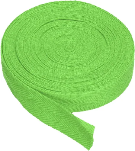 Vista 96 de PATIKIL Cinta de sarga de algodón de 1 pulgada, 50 yardas, cinta de algodón, cinta de encuadernación al bies, cinta de espiga para costura, Verde