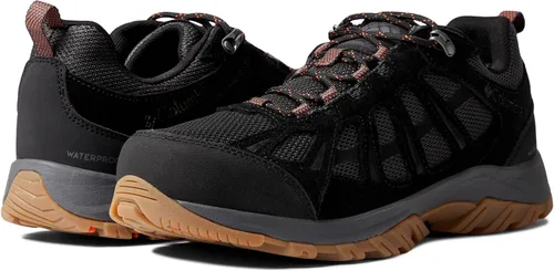 Vista 3 de Columbia Zapatos de senderismo impermeables Redmond Iii para hombre Gris oscuro/Negro