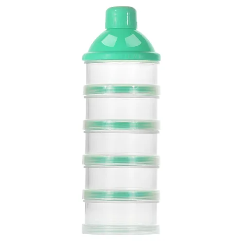 Vista 19 de Accmor dosificadores de leche en polvo para bebés, antiderrames, inteligentes, apilables, contenedor de almacenamiento para viaje, sin bisfenol A, 5
