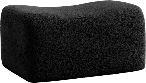 Vista 21 de Sofás de peluche sin hueso para sala de estar, juego de sofá modular negro con asiento profundo, sofá de gran tamaño, sofás para sala, cómodos sofás