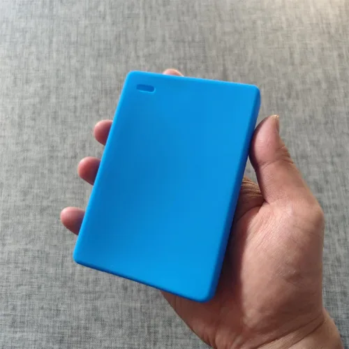 Vista 9 de DAYJOY Funda protectora de silicona suave compatible con Seagate Basic 1TB/2TB disco duro externo portátil HDD, a prueba de golpes, resistente a
