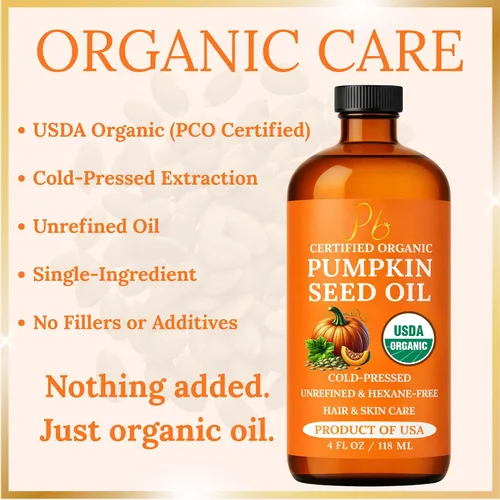 Vista 8 de Aceite de semilla de calabaza, cultivado en Estados Unidos, aceite
