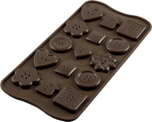 Vista 10 de Silikomart Molde de silicona para chocolate, color marrón