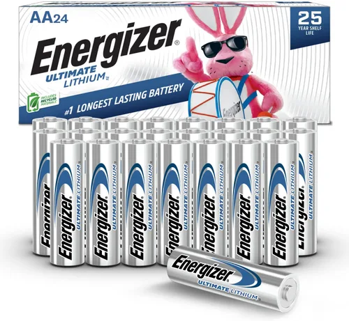 Vista 13 de Energizer Ultimate Lithium AA Baterías (Paquete de 2), Baterías de Litio Doble A de 1.5V