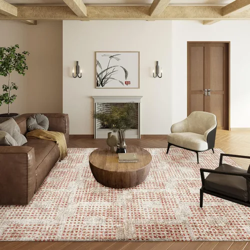 Vista 15 de Addison Rugs Eleanor AER31 - Alfombra beige de 1 pies 8 pulgadas x 2 pies 6 pulgadas, fácil de limpiar, lavable a máquina, no se desprende