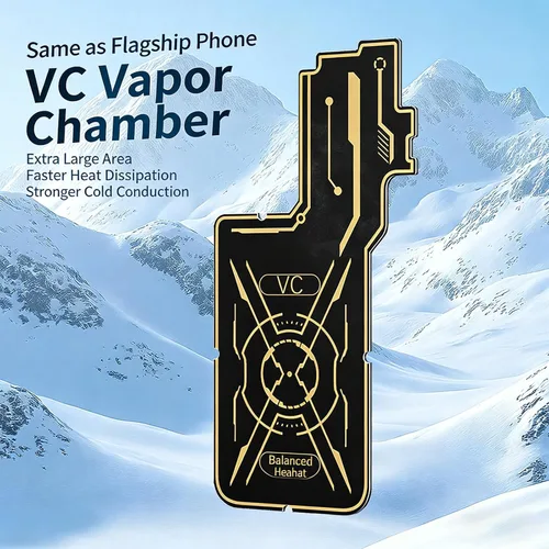 Vista 3 de Placa de refrigeración trasera extra grande con adhesivo lavable para uso prolongado en escenarios de alta carga compatible con semiconductores