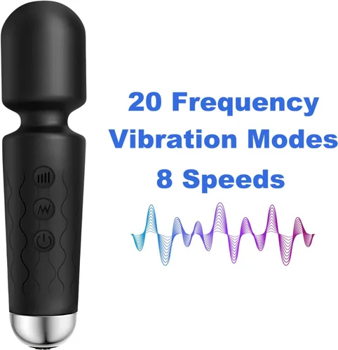 Vista 4 de Personal Massager, Micro Wireless Massager, Powerful Combination of Functions, Waterproof and Portable, Suitable for Neck, Leg and Hand Pain, Deep