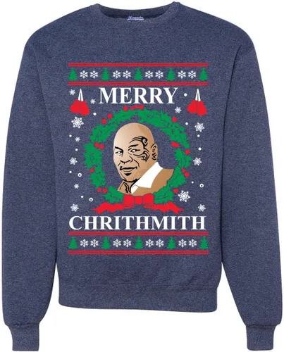 Vista 25 de Merry Chrithmith Ugly Christmas Sweater Unisex Crewneck Graphic Sweatshirt Negro Bitcheth