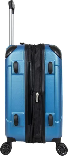 Vista 5 de Ben Sherman Heathrow Hall - Maleta de 8 ruedas extensible y ligera, color gris oscuro, azul (Vivid Blue)), 181557VB