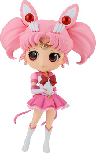 Vista 12 de Banpresto - Pretty Guardian Sailor Moon Cosmos La Película - Sailor Chibi Moon Eterno (ver. A), Figura Q Posket de Bandai Spirits