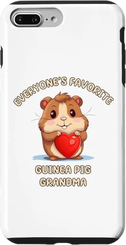 Vista 9 de iPhone 15 Funny Everyone's Favorite Guinea Pig Grandma Nana Case