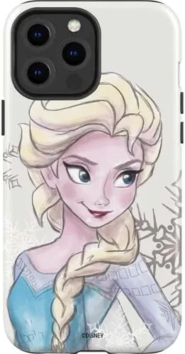 Vista 10 de Skinit Impact - Funda compatible con iPhone 15 Pro Max, diseño oficial de Disney Frozen II Elsa