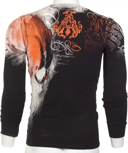 Vista 8 de Archaic by Affliction Men's Long Sleeve Thermal Shirt Night Watcher