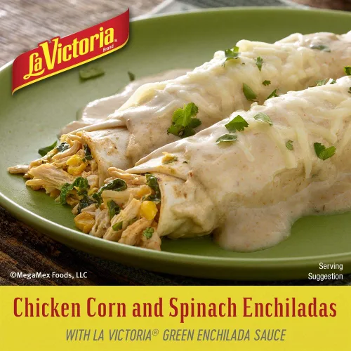 Vista 5 de La Victoria Salsa de enchilada verde, suave, latas de 10 onzas (paquete de 12)