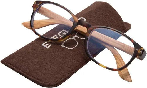Vista 6 de EYEGUARD Gafas de bloqueo de luz azul para mujeres y hombres con bisagra de resorte para computadora (paquete de 4, 0.0)