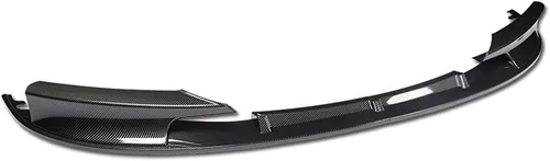 Vista 4 de 2 piezas de borde de parachoques delantero compatible con BMW Serie 3 2012-2018 F30/F35 (M-Tech/M-Sport solamente), alerón de parachoques delantero