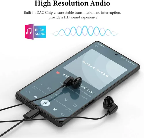 Vista 2 de APETOO Auriculares USB C para iPhone Air 17 16 Pro Max 15 Plus iPad, Samsung S25/S24/S23/S22/S21 HiFi Stereo USB-C Auriculares con cable