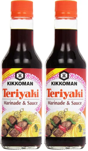 Vista 6 de Kikkoman Adobo y Salsa Teriyaki, 10 onzas