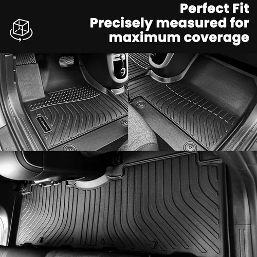 Vista 4 de Alfombrillas para Todo Clima Alfombrilla de Carga Compatibles con Jeep Grand Cherokee (WL Incluye 4xe, No WK2 o WL75) 2022-2025 Solo 5 Asientos