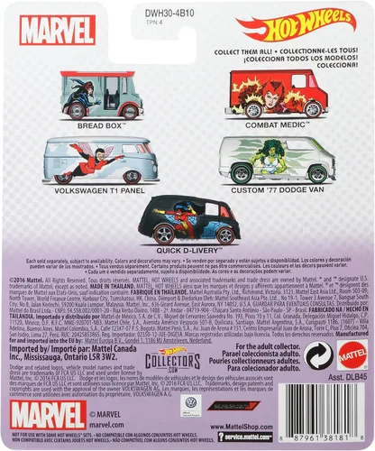 Vista 2 de Hot Wheels Vehículo Van Dodge 77 personalizado