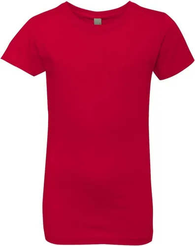 Vista 19 de Next Level Camiseta de punto acanalado de princesa para niñas grandes