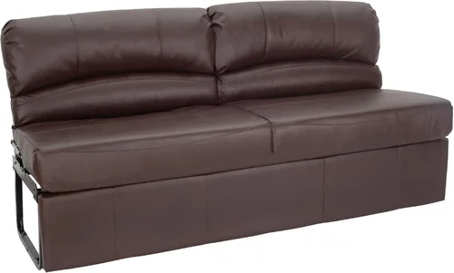 Vista 8 de RecPro Sofá cama Charles RV Jackknife de 62 pulgadas, color castaño