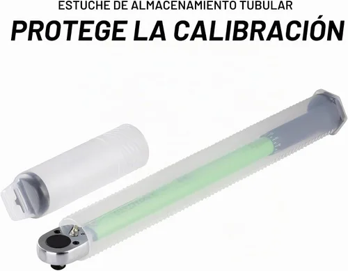 Vista 7 de OEMTOOLS 25689 Llave dinamométrica estilo clic de 1/2 pulgada, 10-150 pies/libra., hace clic en el par deseado, llave dinamométrica de 1/2 unidad