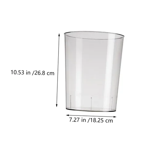Vista 2 de DOITOOL Papelera de basura resistente para oficina, cesta de almacenamiento multiusos