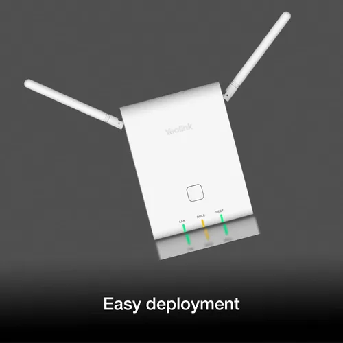 Vista 4 de GTW - Paquete de base de sistema multicelda IP DECT W90DM con paño de microfibra Administrador de Dect W90