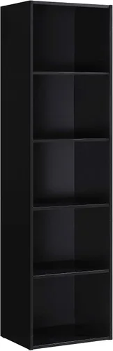 Vista 18 de Hodedah Import - Estantería con 3 estantes, haya