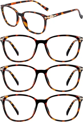 Vista 8 de 4 Packs Reading Glasses for Women Blue Light Blocking Computer Readers 1.0 1.25 1.5 1.75 2.0 to 4.0