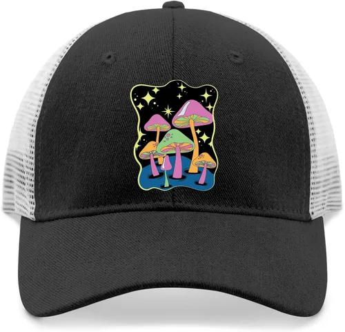 Vista 9 de Dad Hat Magic Mushroom Dad Hats, Vintage Hat for Men