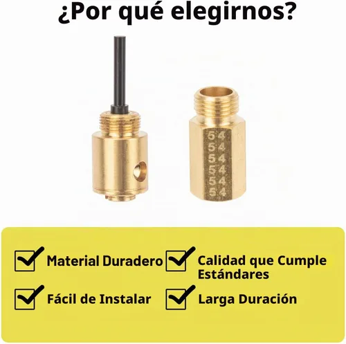Vista 3 de Kit de conector de secadora de gas, kit LPKIT-3 LP