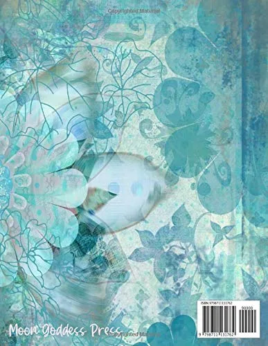 Vista 2 de GIANT NOTEBOOK Extra Large Jumbo NotebookJournal1000 sheets(500 Pages) 8.5 x 11Pretty Vintage Floral Garden Design Theme For Professionals