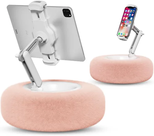 Vista 11 de Viozon Almohada con soporte para tablet, compatible con teléfono/tableta de 4.7"-13", iPad, iPhone, Samsung, Google, Kindle, soporte de teléfono