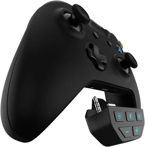 Vista 3 de QUMOX - Adaptador de auriculares para Xbox One (0.138in), color negro