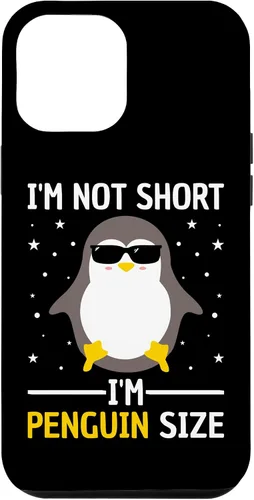 Vista 26 de I'm Not Short I'm Penguin Size Men Women Funny Penguin Lover Case for iPhone 17
