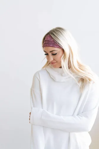 Vista 110 de Maven Thread 4" Wide Workout Headbands for Women – Non-Slip Sweatbands for Gym, Running & Yoga