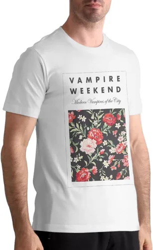 Vista 2 de Camisa clásica de manga corta para hombre, camisas y tops negros