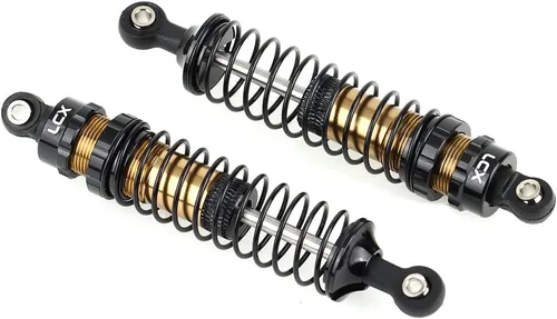 Vista 3 de LCX Racing 1/10th RC Crawler Car 2PCS 3.543 in Metal Suspensión Amortiguador Amortiguador para Traxxas TRX4 TRX6 Axial SCX10 SCX10 II 90046 Redcat