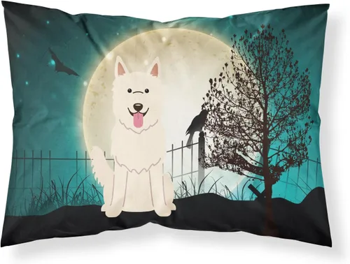 Vista 30 de Caroline's Treasures BB2515PILLOWCASE Between Friends Appenzeller Sennenhund - Funda de almohada de tela estándar, ligera, súper suave, fácil