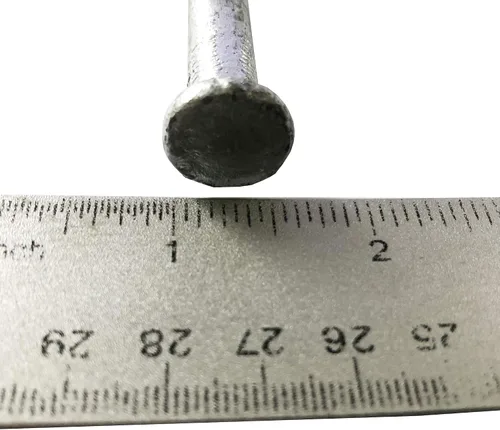 Vista 6 de (10) 80d - Clavos galvanizados con punta