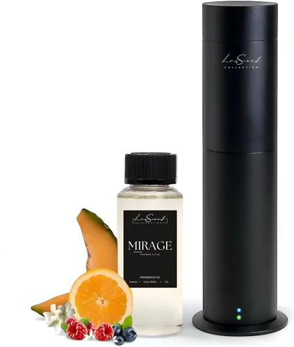 Vista 22 de Kit Inicial de Difusor de Aroma para Hasta 1000 Pies Cuadrados de Cobertura - 120ML de Aceite Esencial Sin Agua Incluido - Difusor de Aroma de Lujo