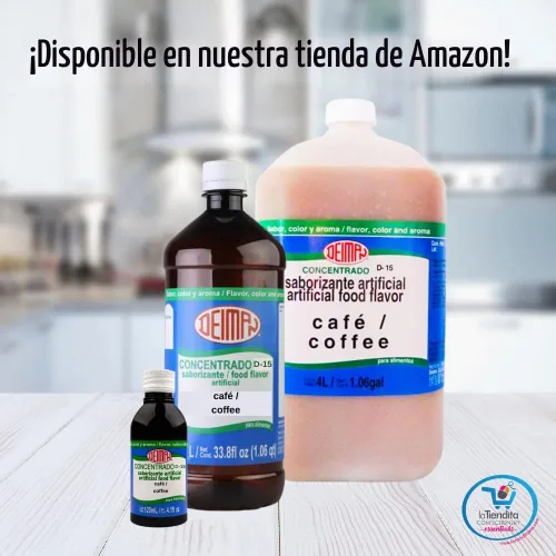 Vista 8 de Deiman Concentrado de café aromatizante artificial D-15 (4 fl oz)