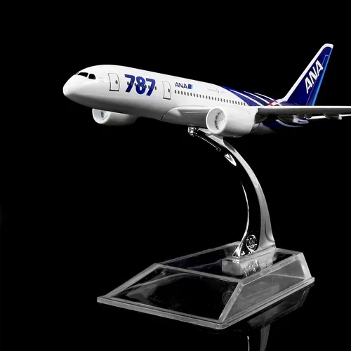 Vista 2 de 24-Hours Japón Todos los modelos de aviones Boeing 787 de Nippon Airways Regalo de cumpleaños