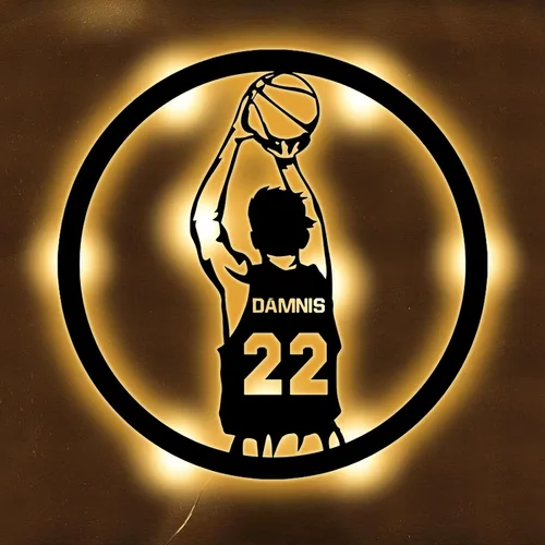 Vista 15 de Regalos de béisbol personalizados para niños y niños, letreros de neón personalizados para decoración de pared, luces de neón deportivas, barra LED