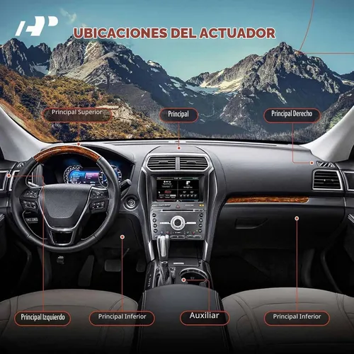 Vista 3 de A-Premium Actuador de puerta de mezcla de calentador HVAC compatible con Ford Explorer 2002-2010, Expedition 2003-2006, Explorer Sport Trac
